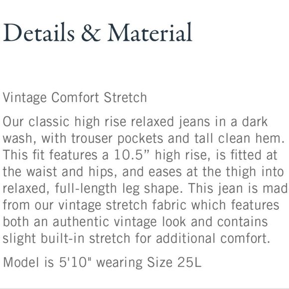 High Rise 90s Relaxed Jean- LONG - Picture 5 of 13